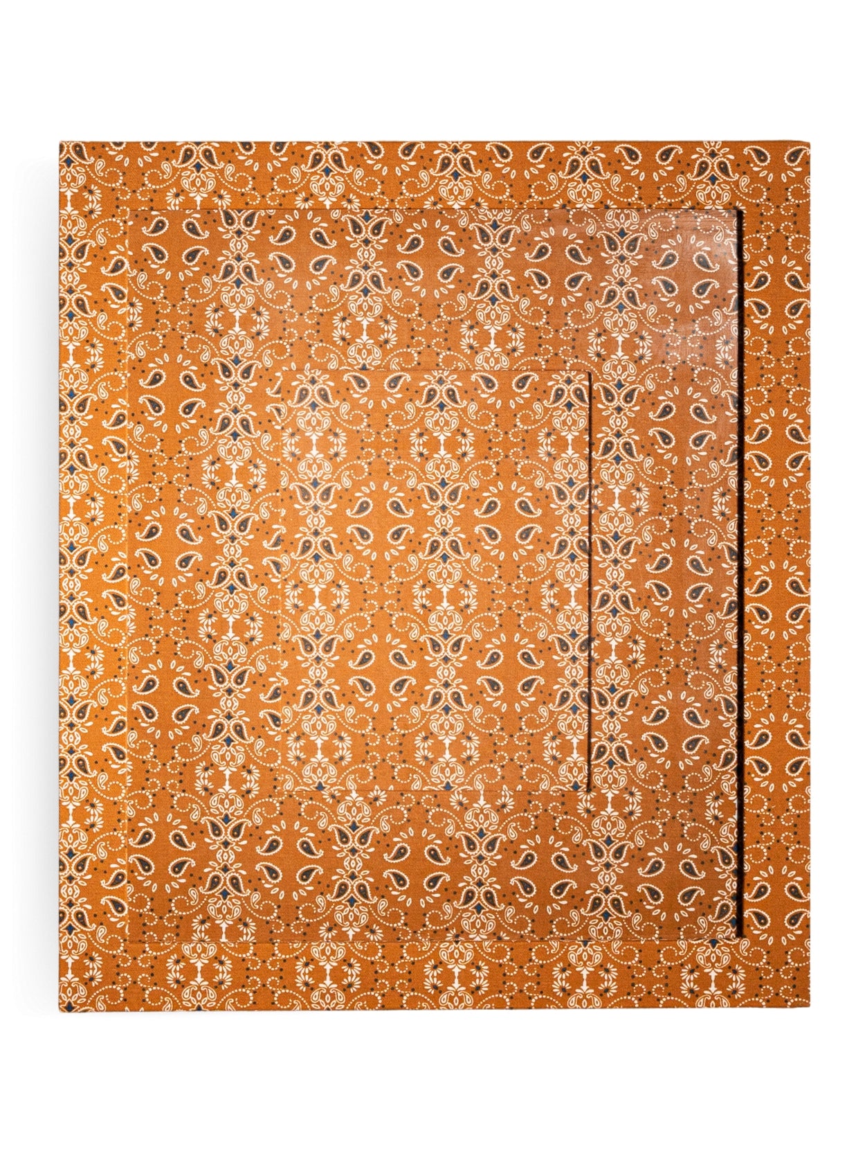 Moldura Paisley Bege