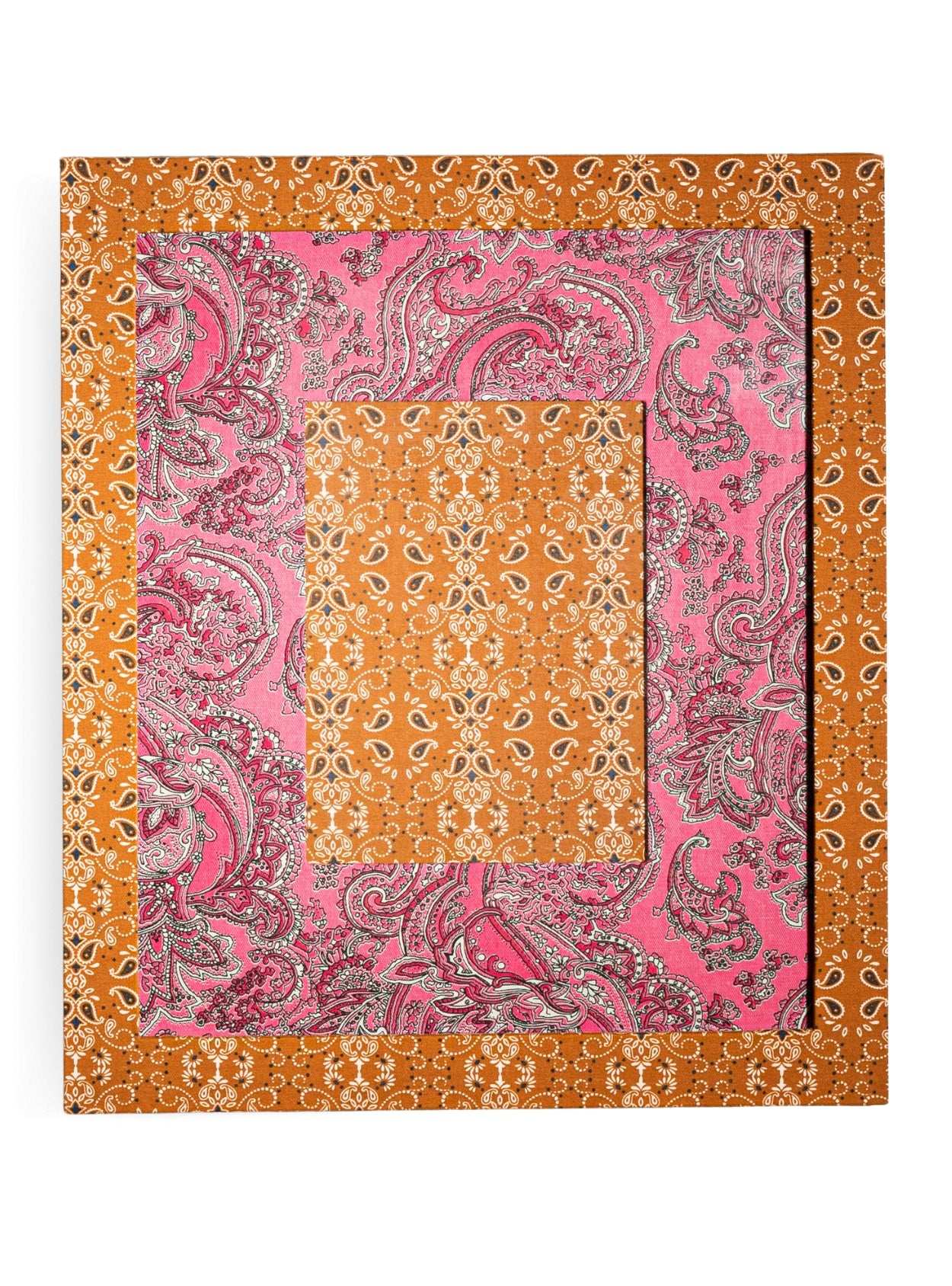 Moldura Paisley Bege