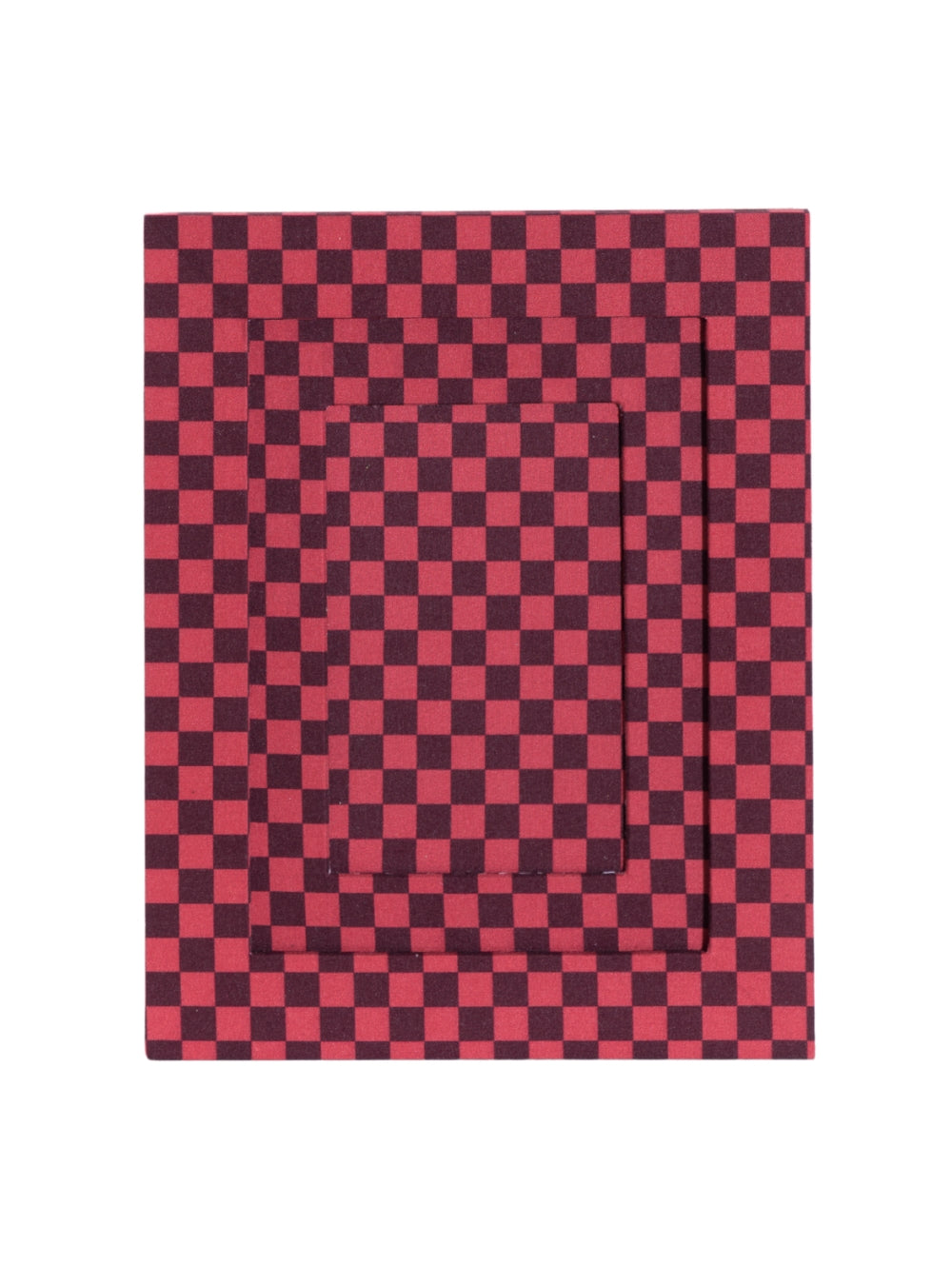 Red Striped Picture Frame