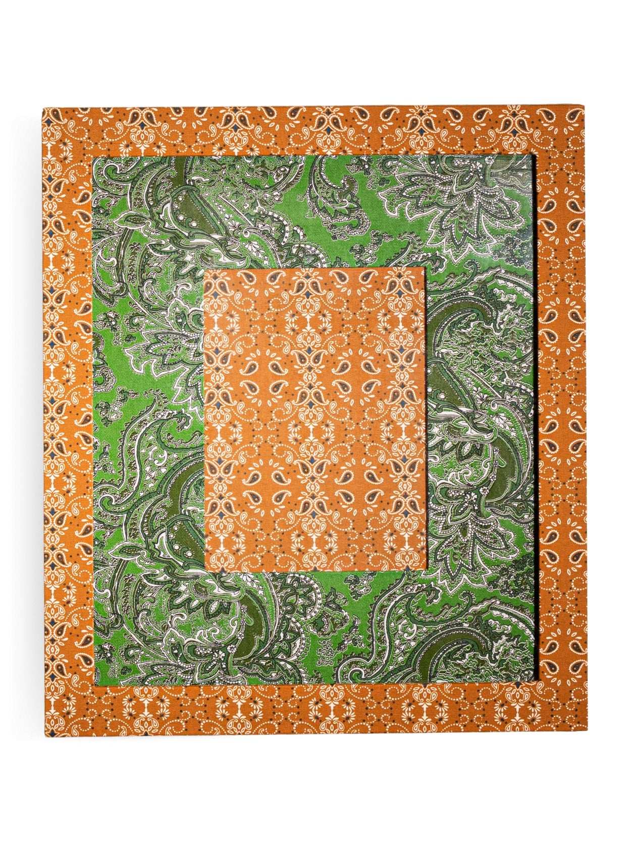 Moldura Paisley Bege