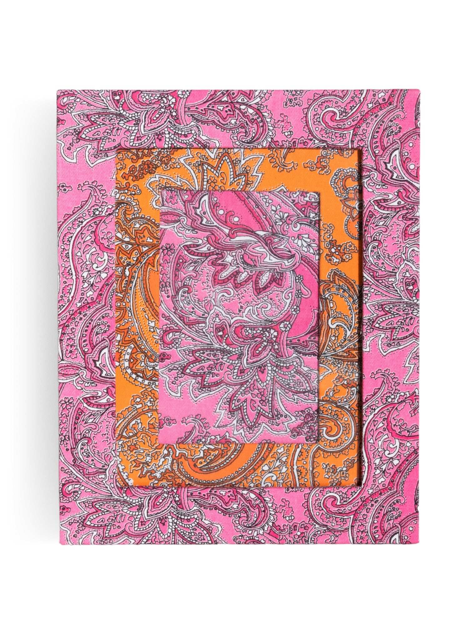 Porta-retrato Paisley Rosa