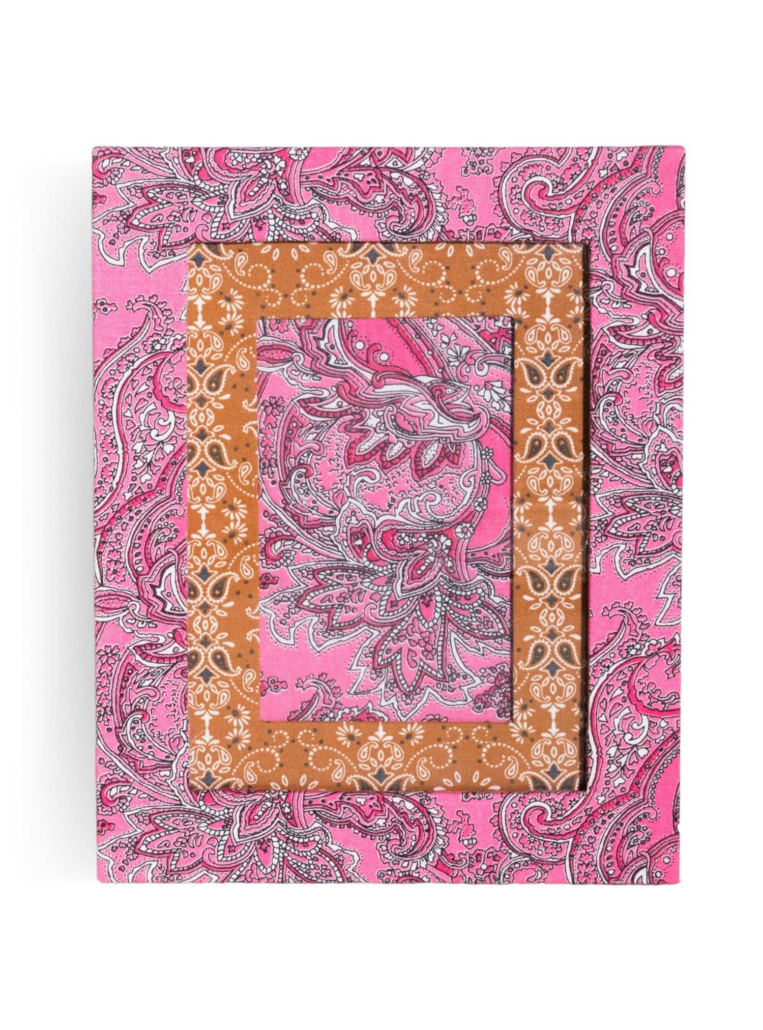 Porta-retrato Paisley Rosa