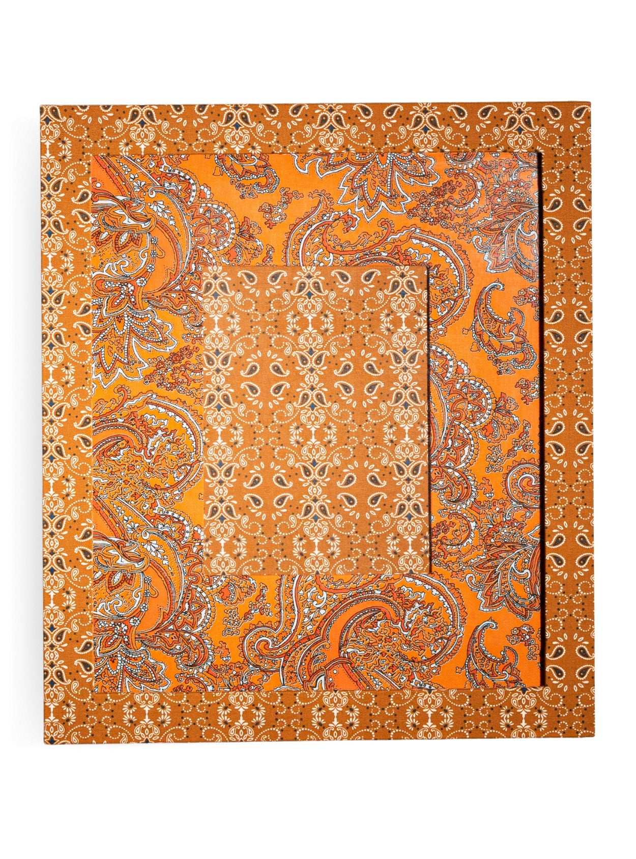 Moldura Paisley Bege