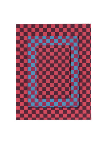 Red Striped Picture Frame
