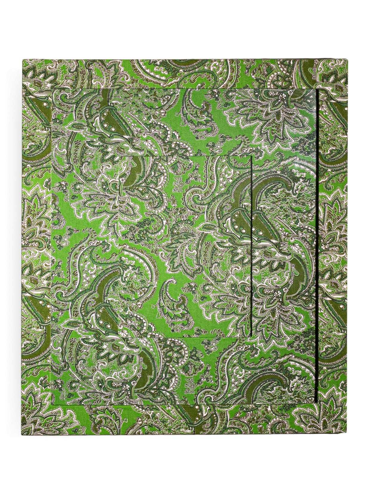 Moldura Paisley Verde