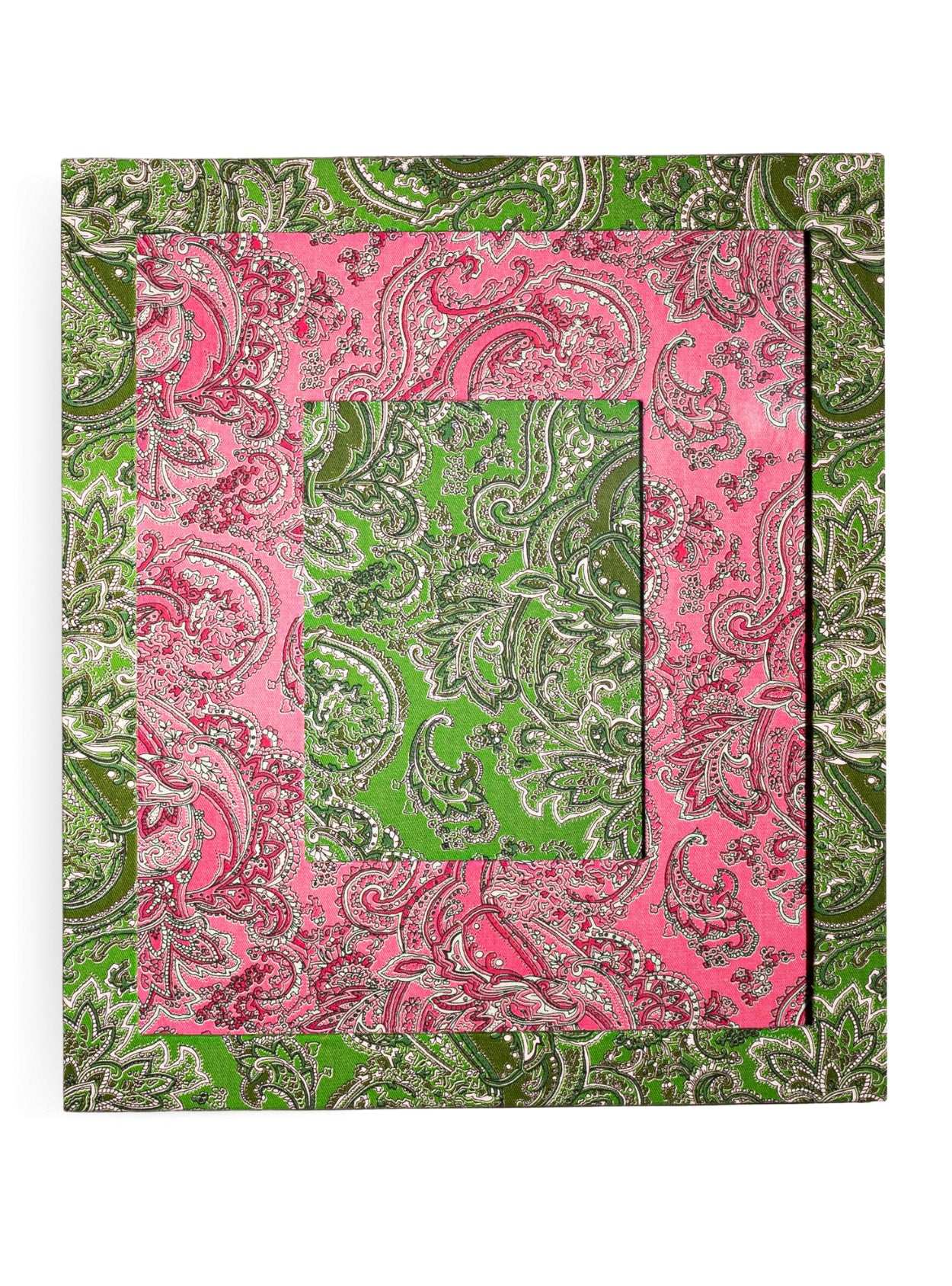 Moldura Paisley Verde
