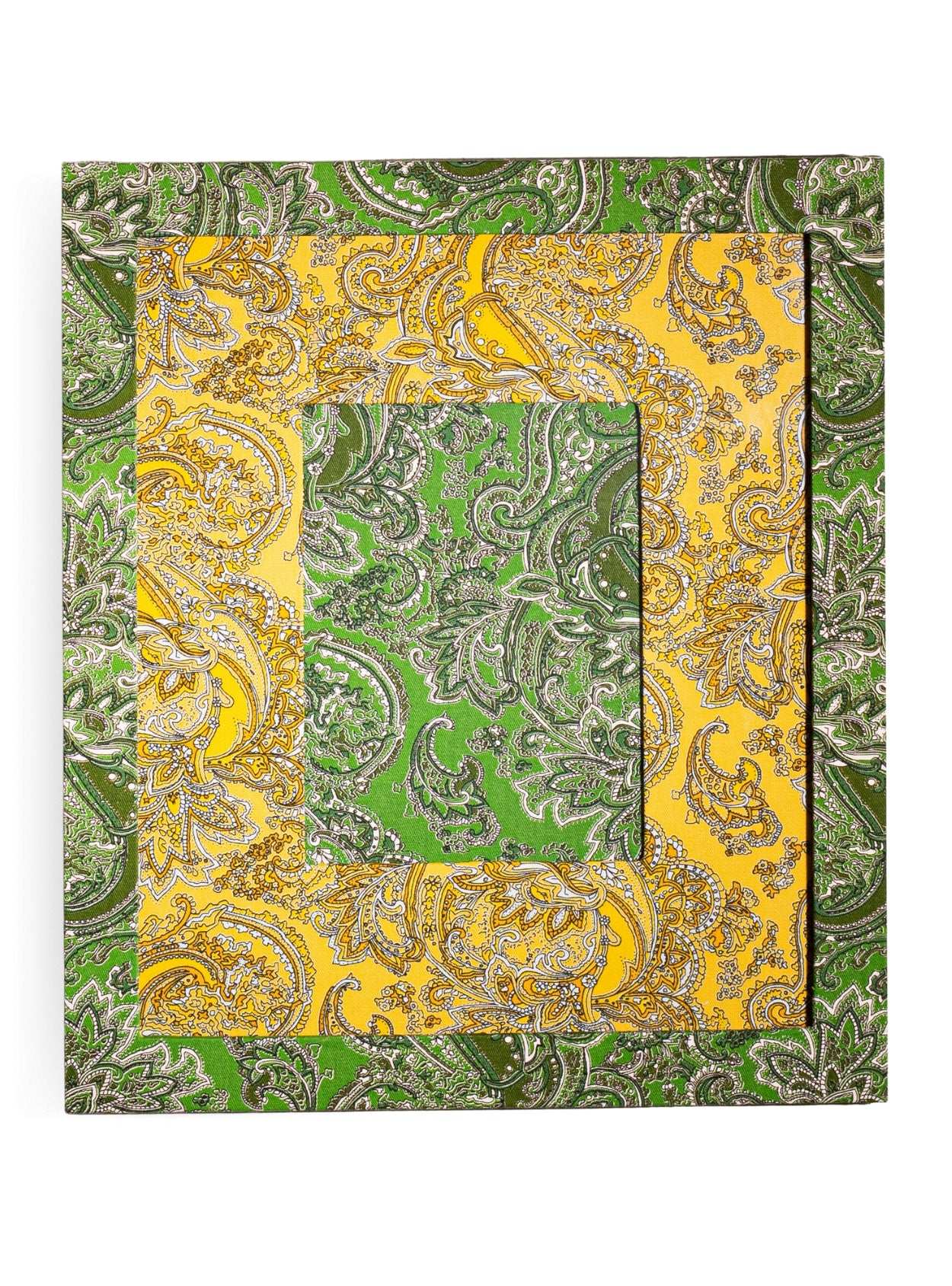 Moldura Paisley Verde