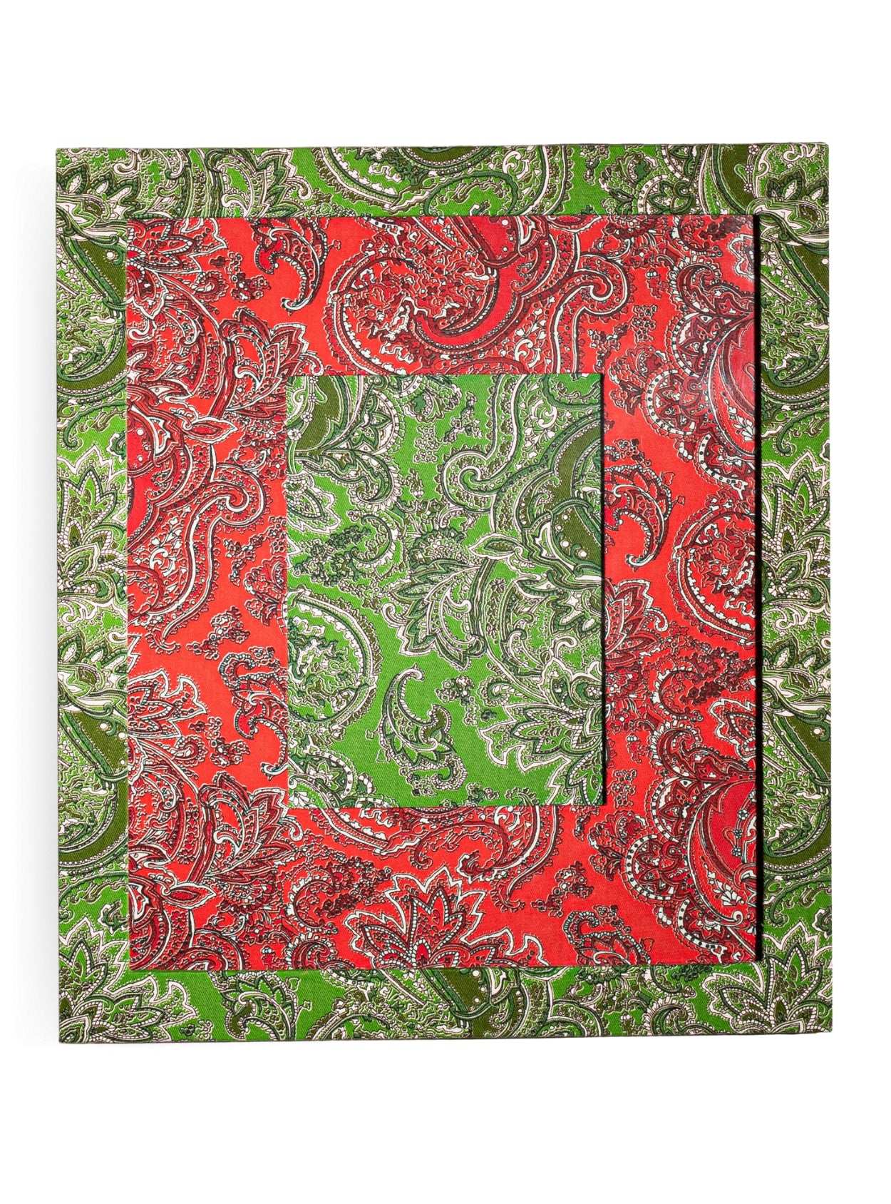 Moldura Paisley Verde