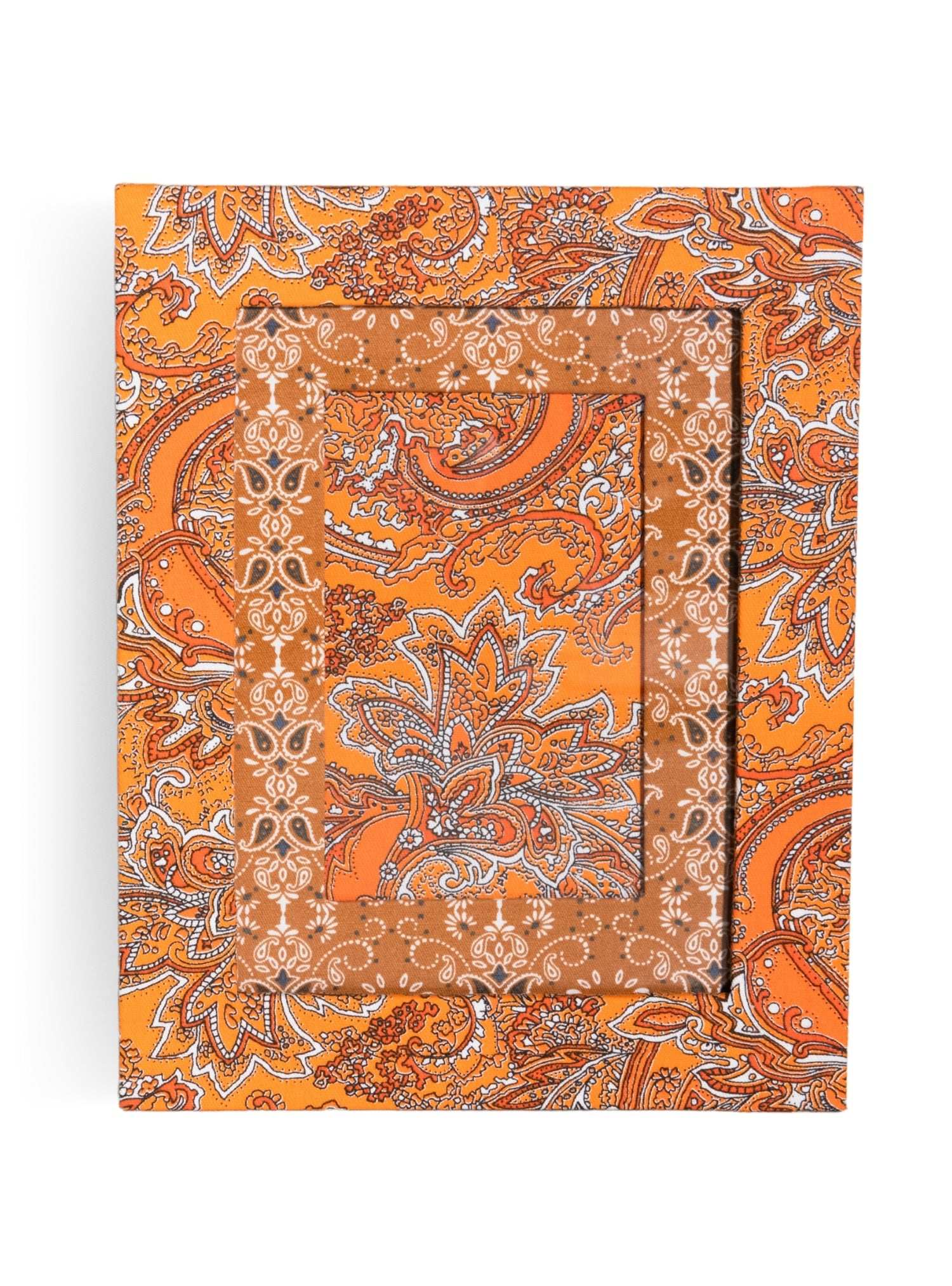 Porta-retrato Paisley Laranja