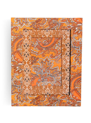 Porta-retrato Paisley Laranja