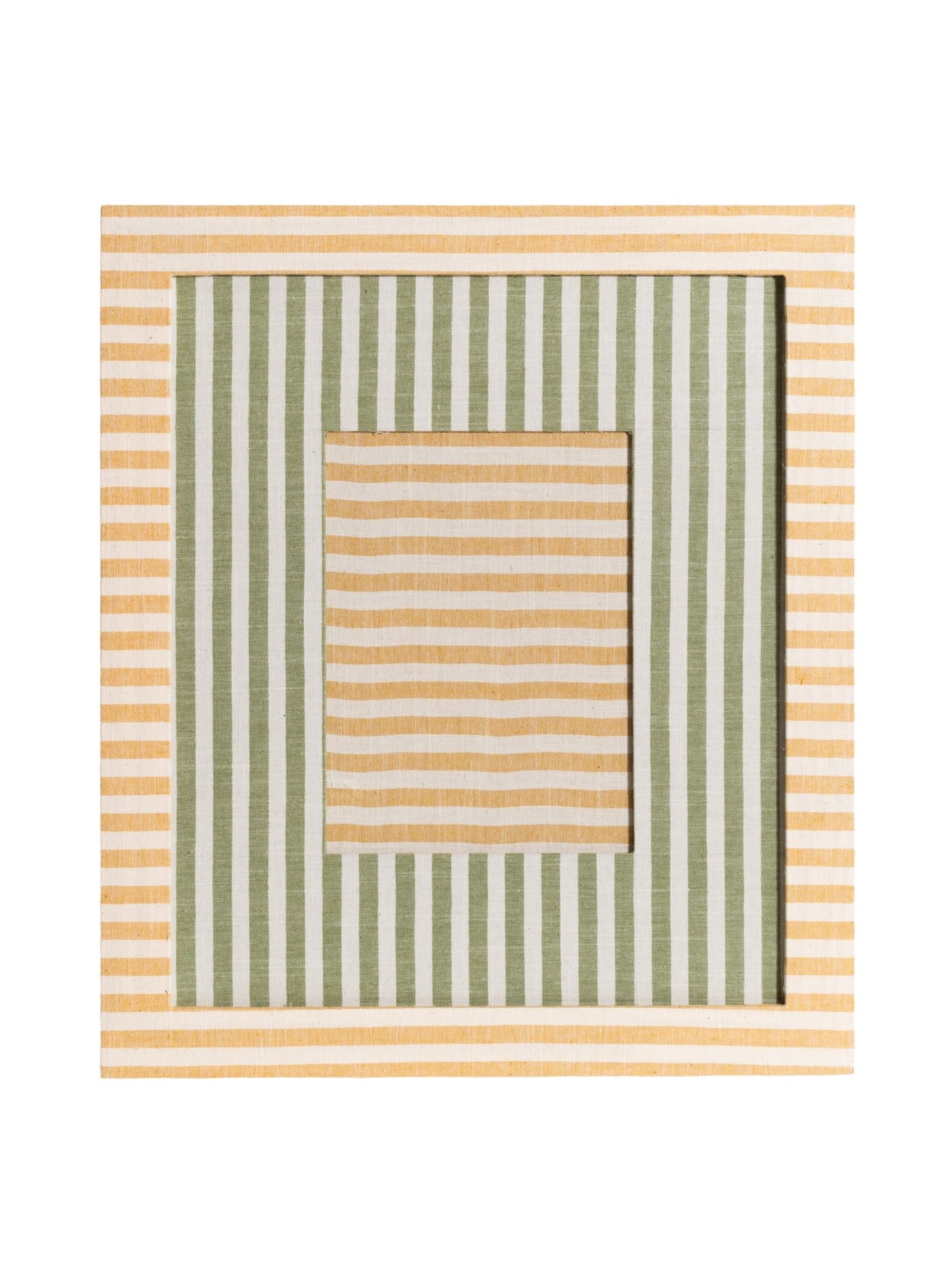Yellow Striped Frame