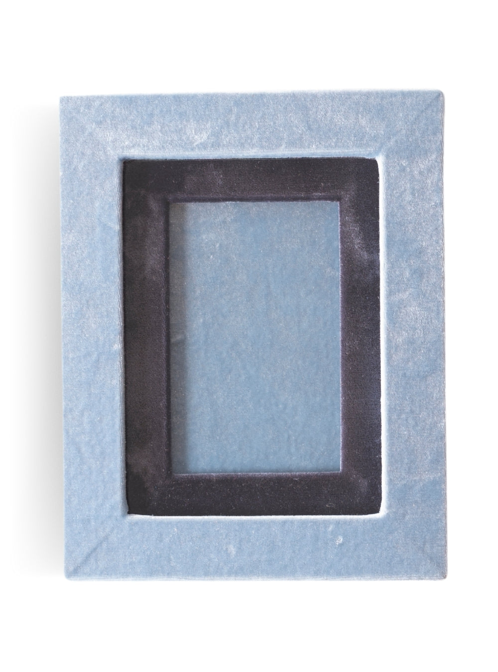 Porta-retrato Veludo Azul Claro