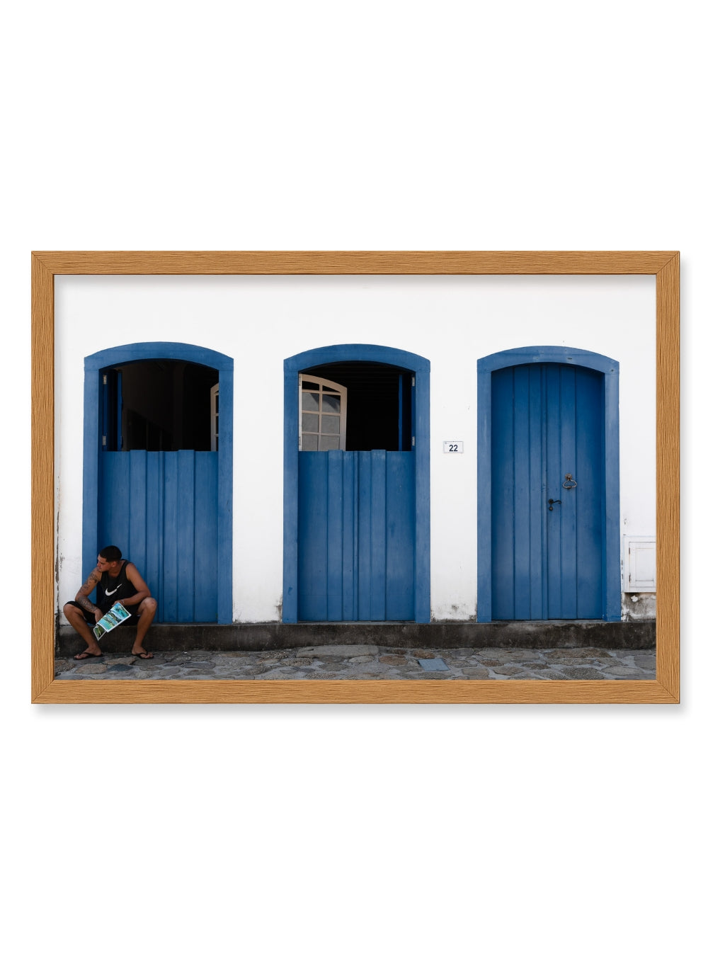Quadro Tarde azul - Classic