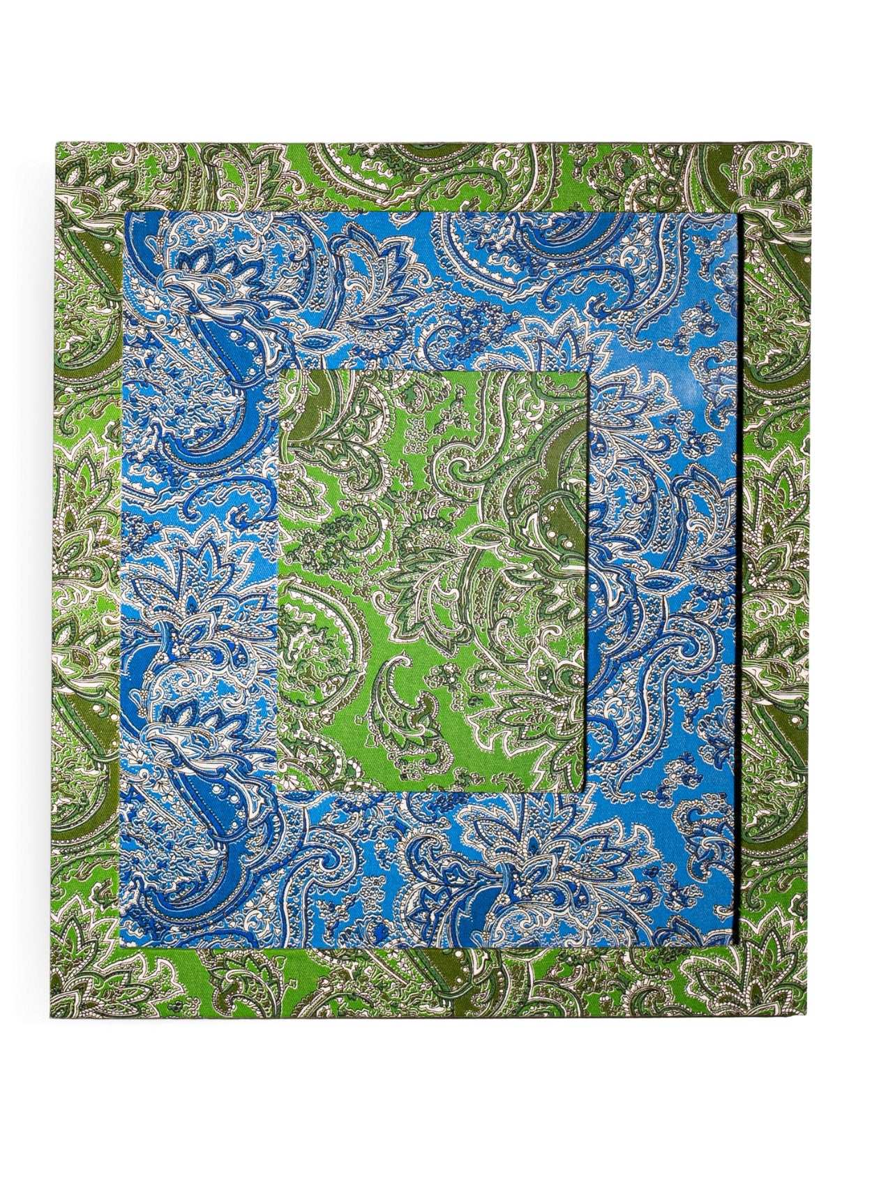 Moldura Paisley Verde