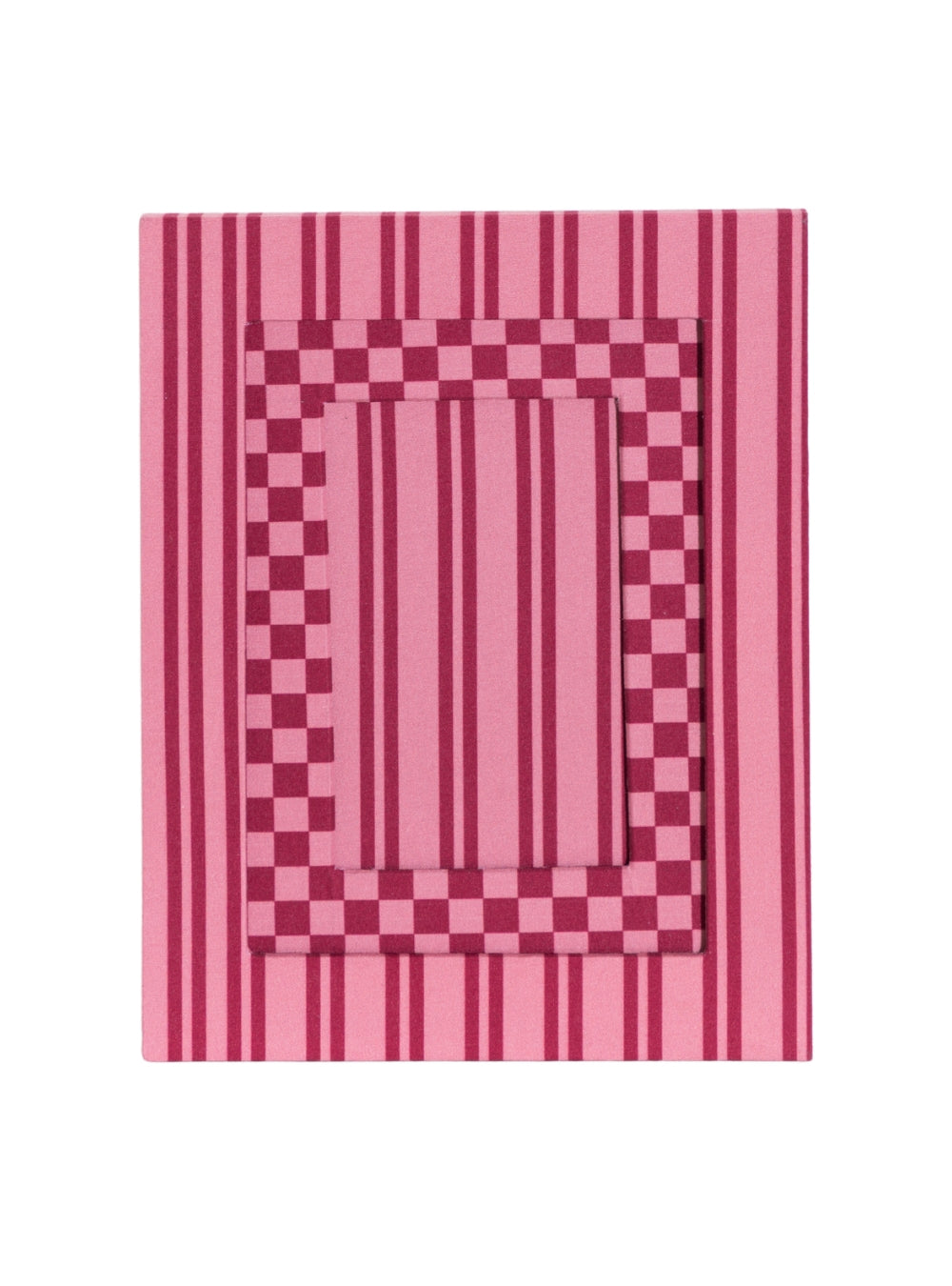 Porta-retrato Listrado Vintage & Vinho