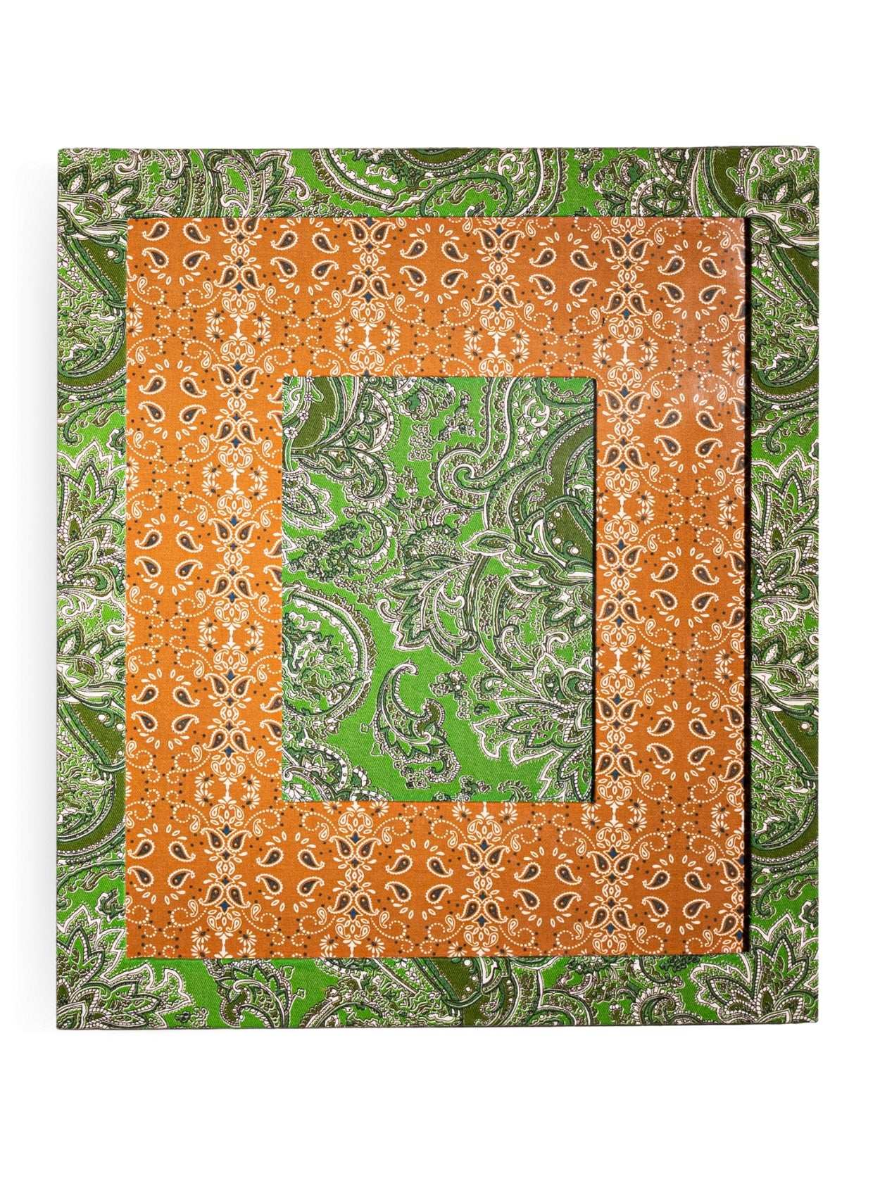 Moldura Paisley Verde