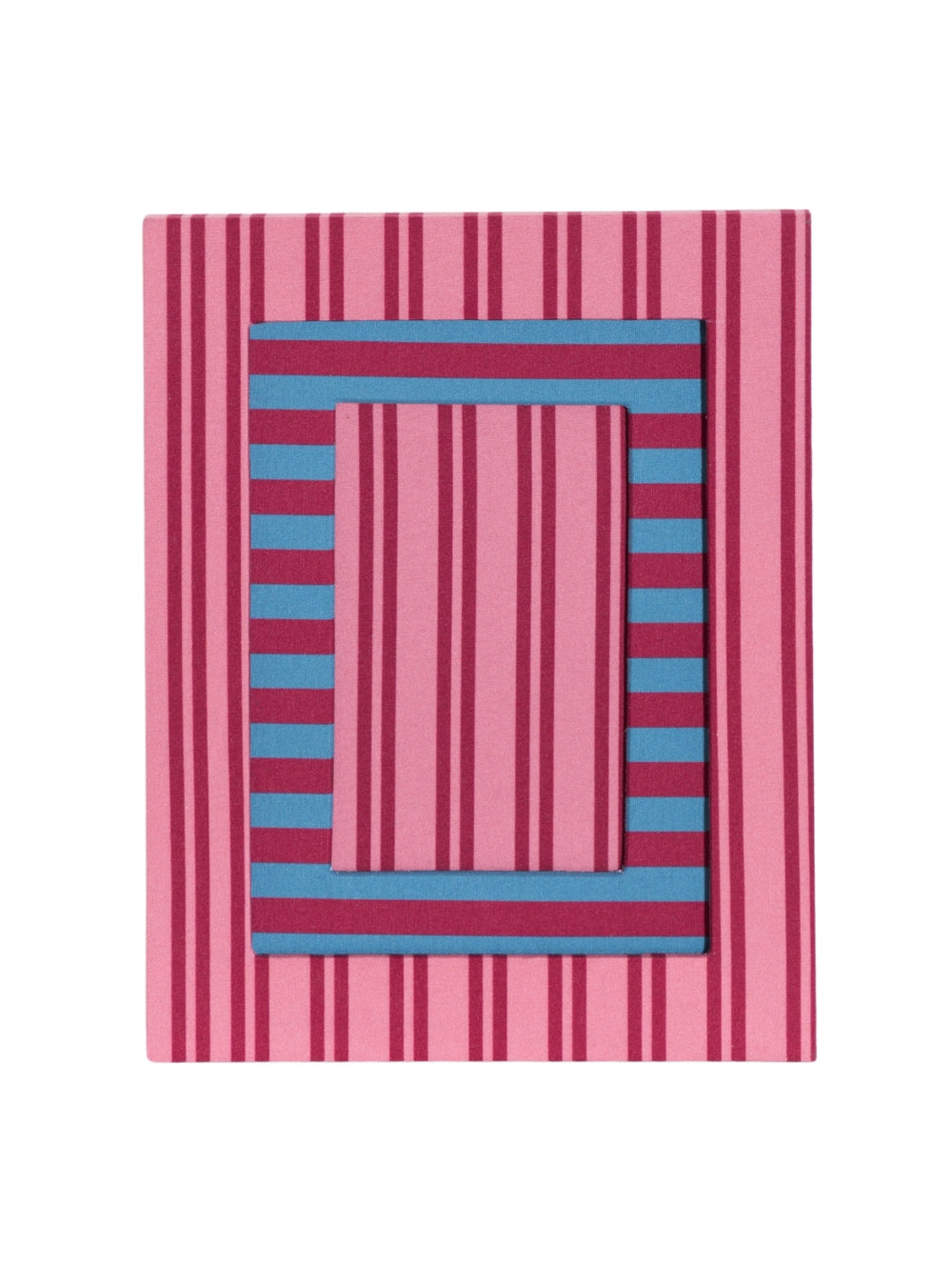 Porta-retrato Listrado Vintage & Vinho