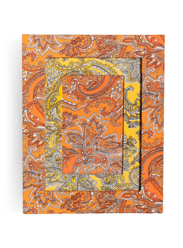 Porta-retrato Paisley Laranja