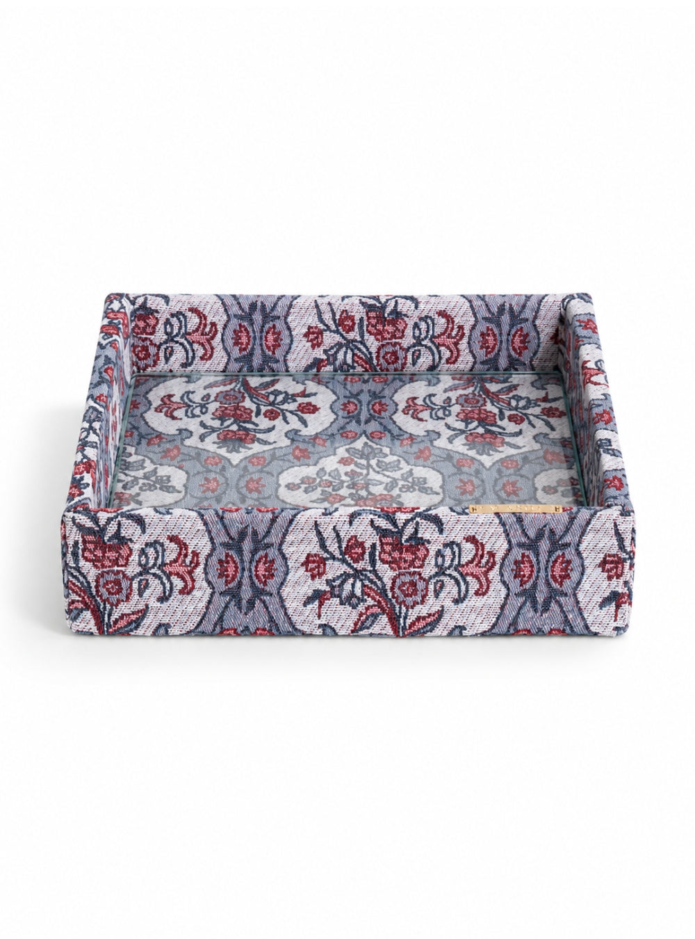 Lilac Damask Tray
