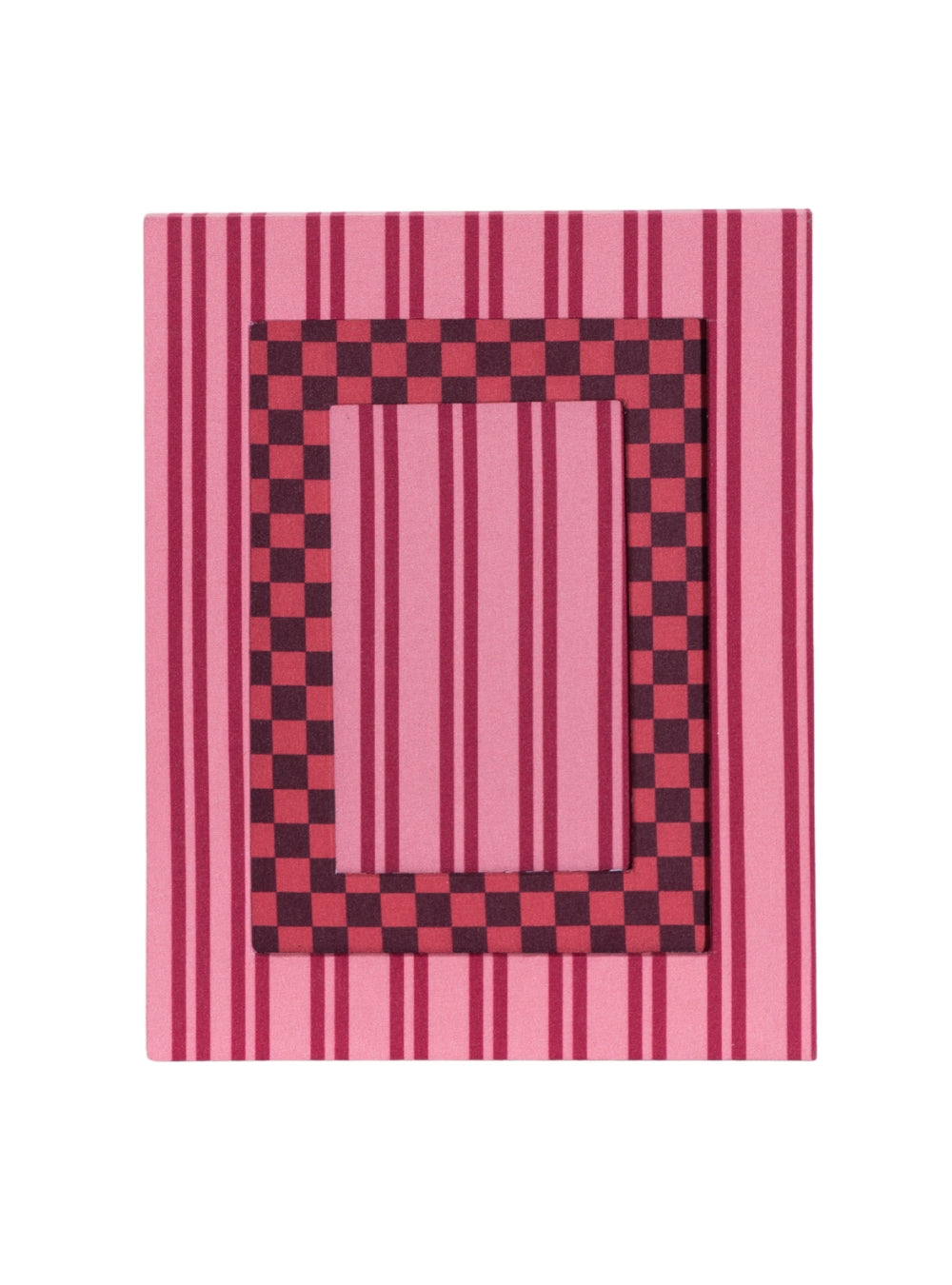 Porta-retrato Listrado Vintage & Vinho