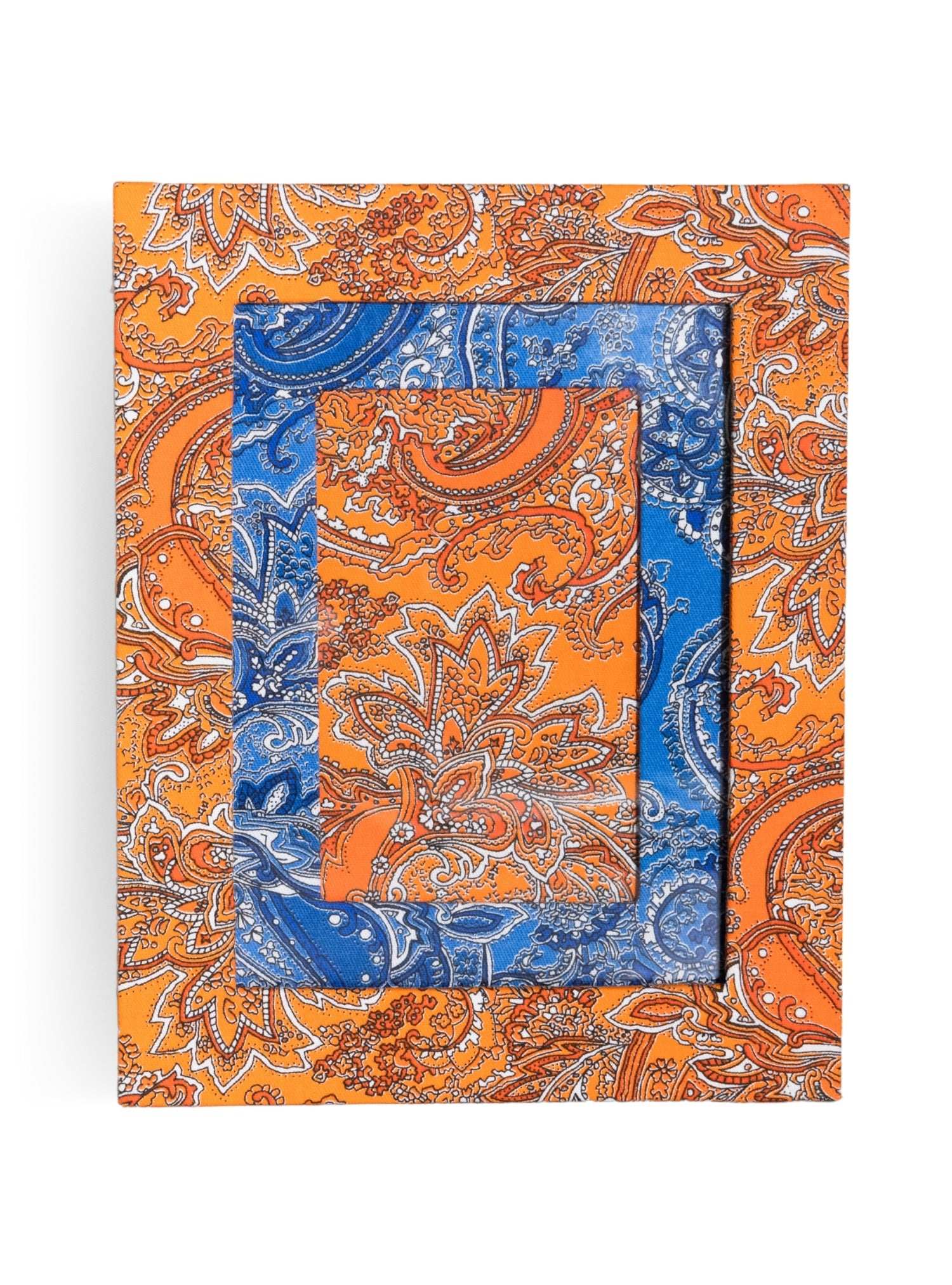 Porta-retrato Paisley Laranja