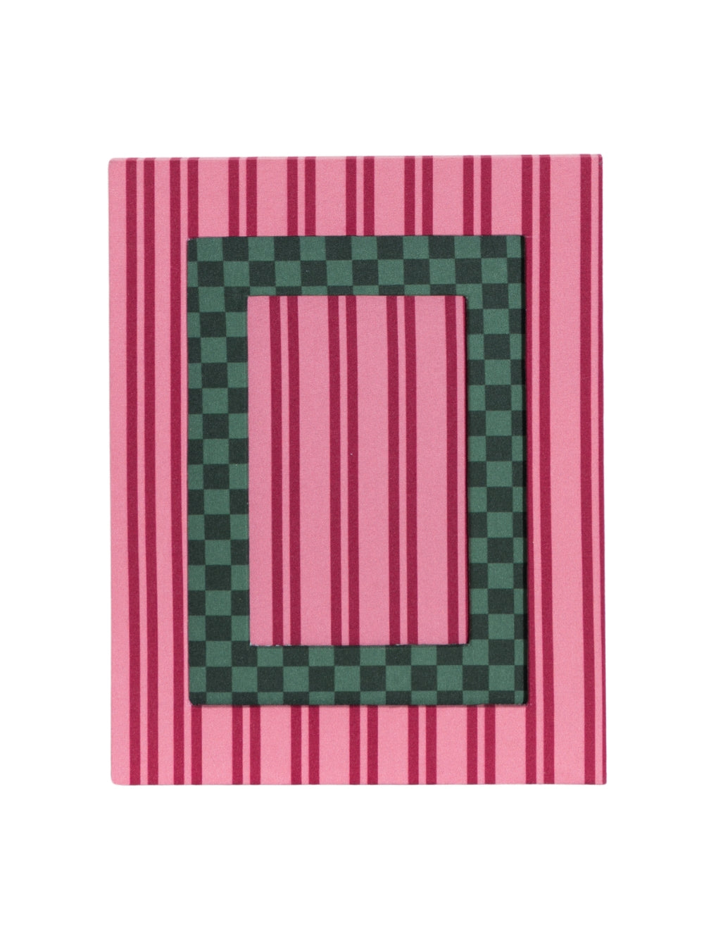 Porta-retrato Listrado Vintage & Vinho