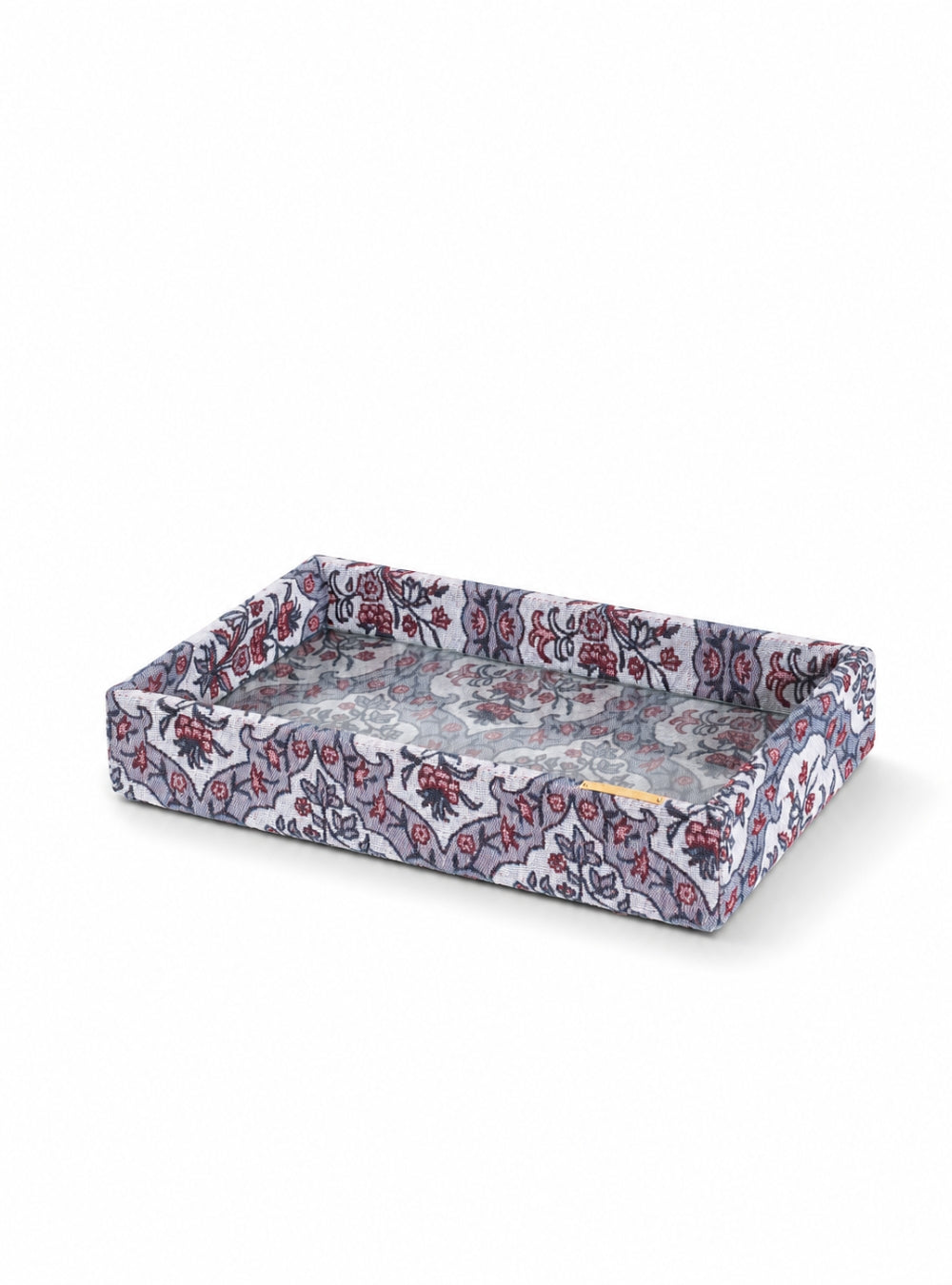 Lilac Damask Tray