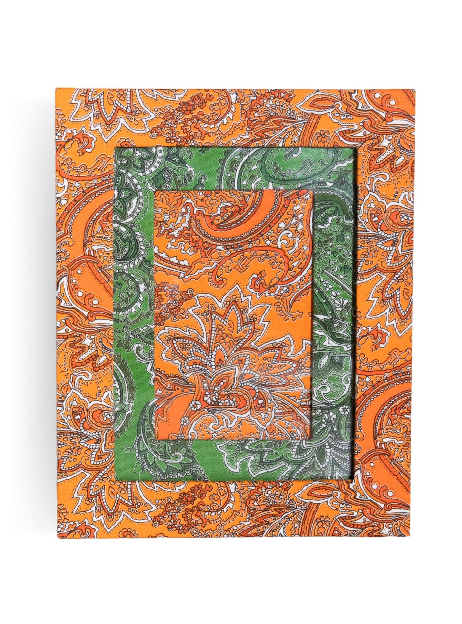 Porta-retrato Paisley Laranja