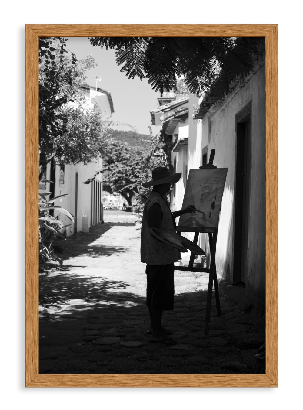 Quadro O pintor da rua do fogo - Classic