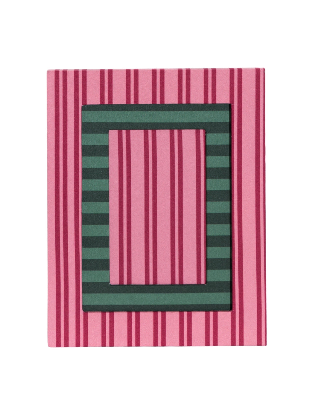 Porta-retrato Listrado Vintage & Vinho