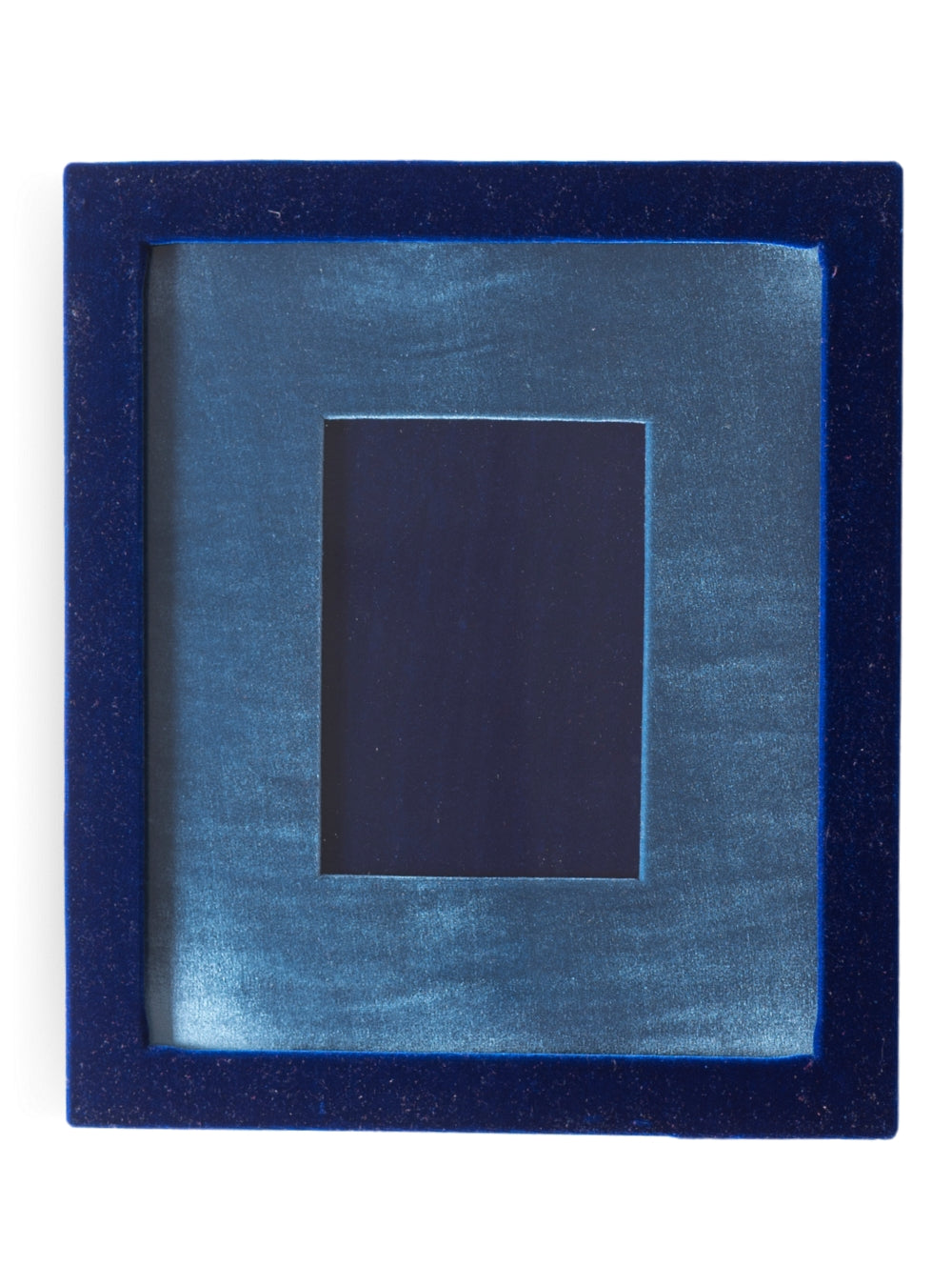 Moldura Veludo Azul Klein