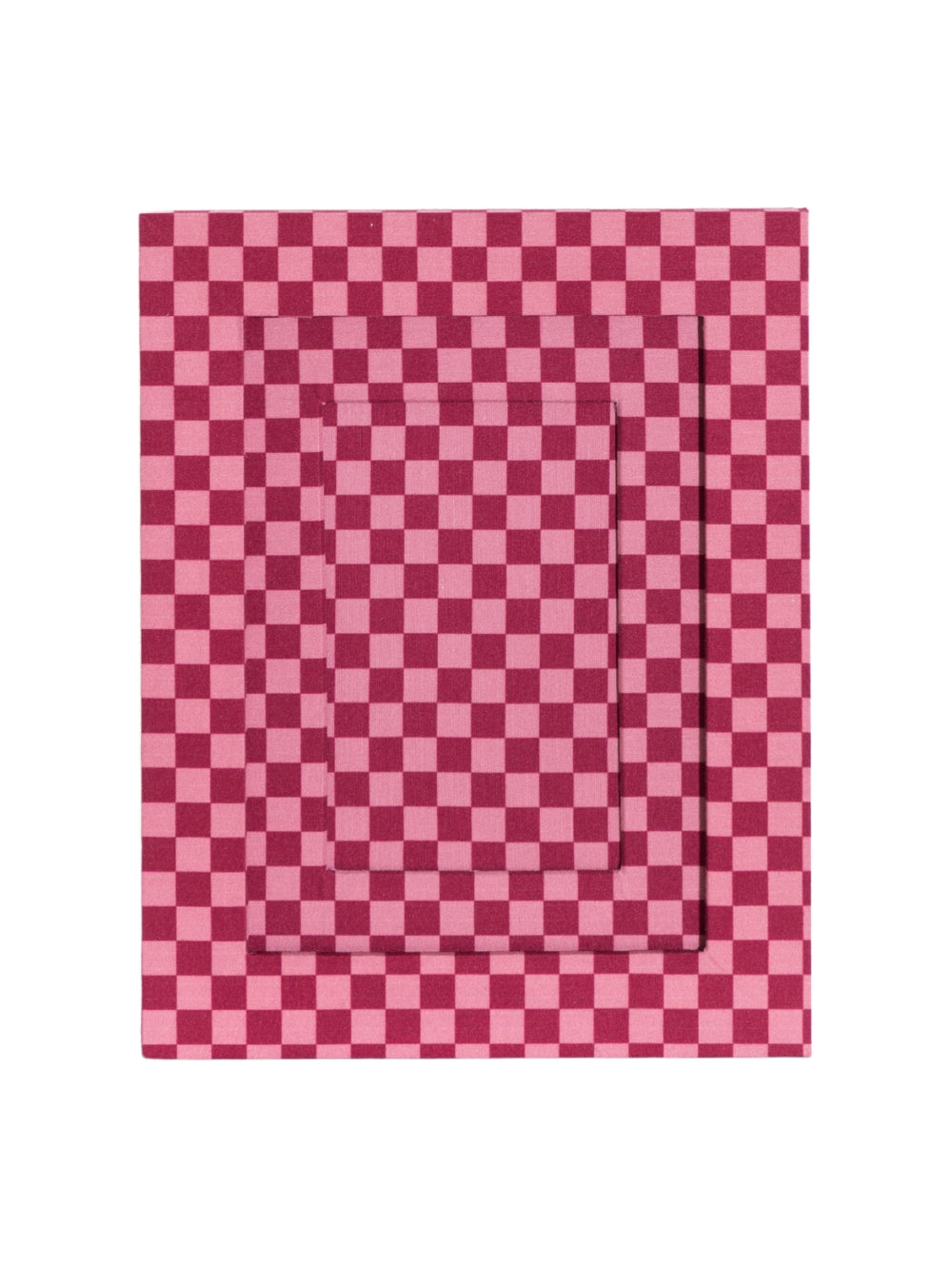 Red Striped Picture Frame