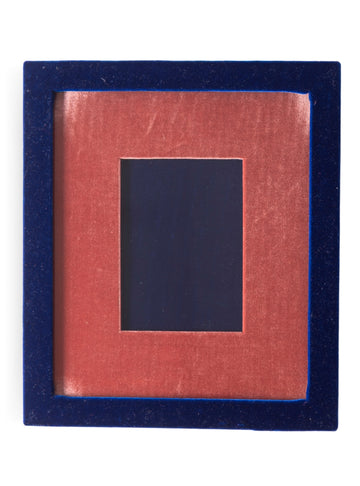 Marco de cuadros rojos