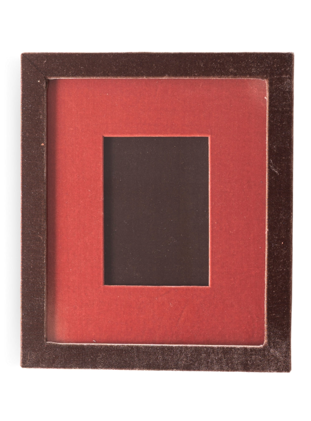 Moldura Veludo Café