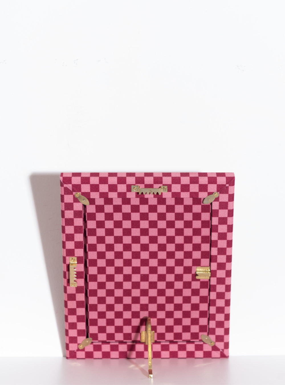 Red Striped Picture Frame