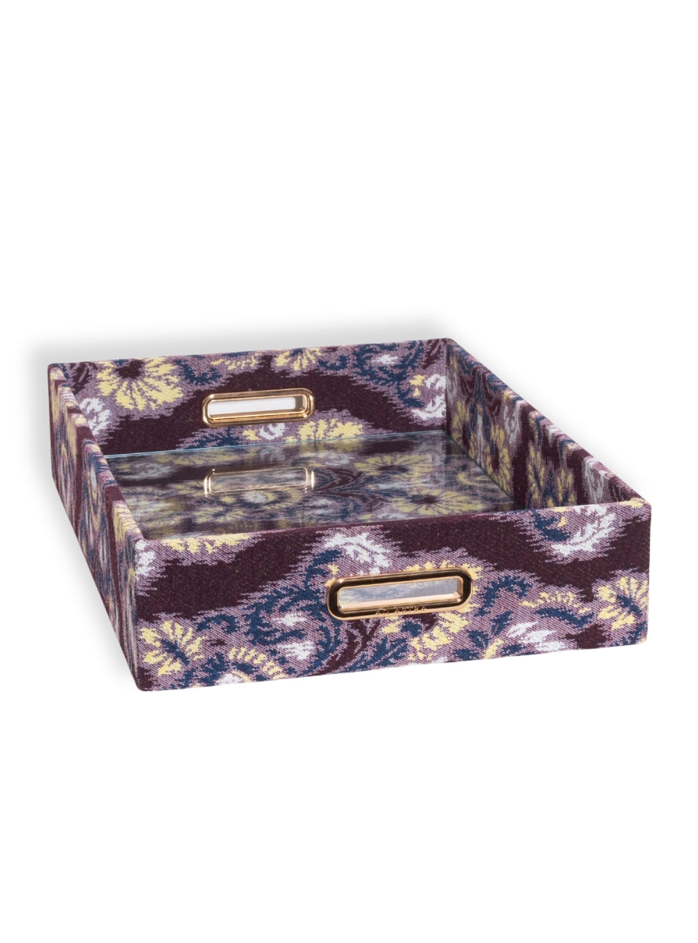 Bandeja Damassé Roxo