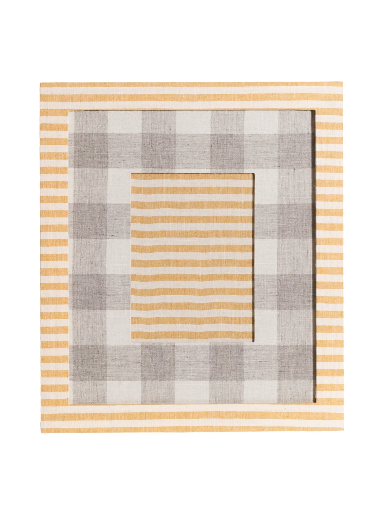 Yellow Striped Frame
