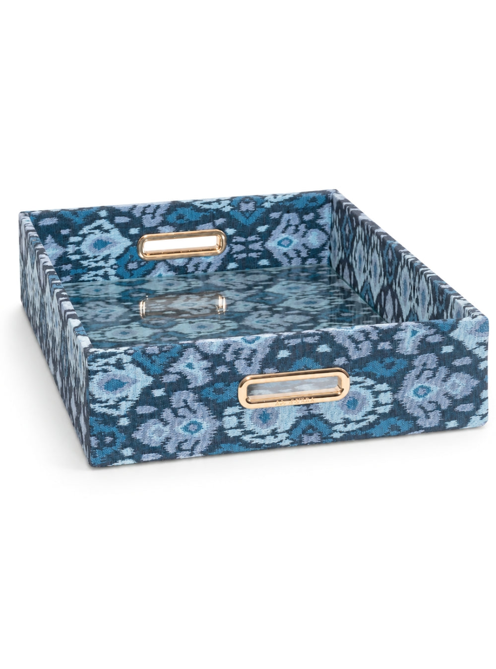 Bandeja Ikat Azul Jacquard