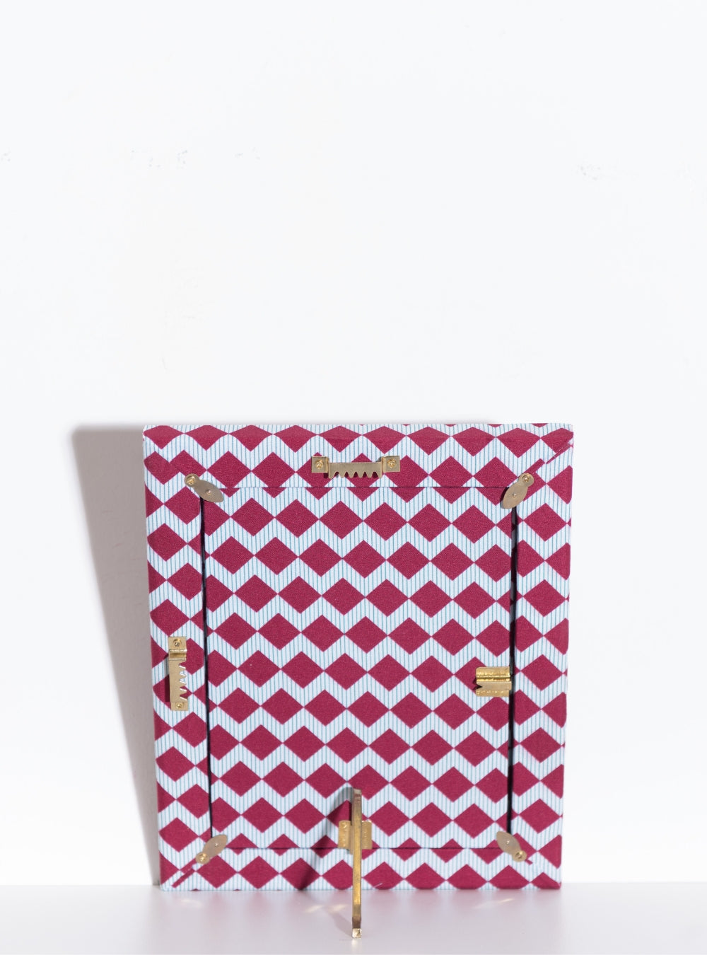 Red Striped Picture Frame