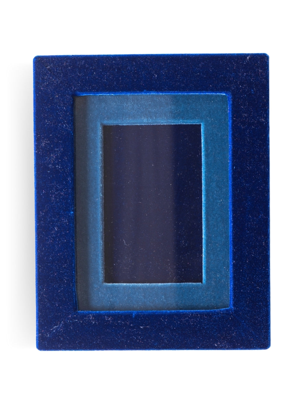 Porta-retrato Veludo Azul Klein