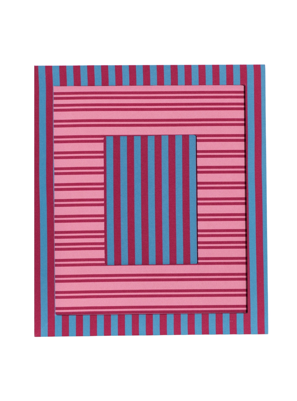 Red Striped Frame