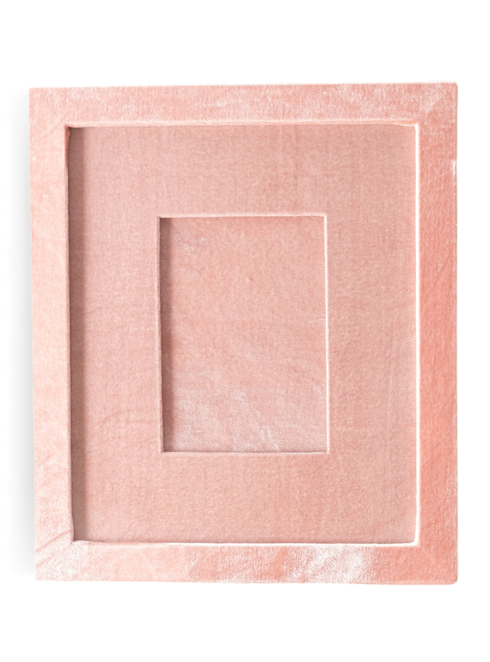 Moldura Veludo Rosa-chá