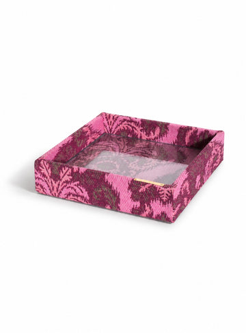 Bandeja Damassé Rosa