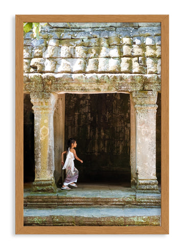 Quadro Menina Correndo - Classic