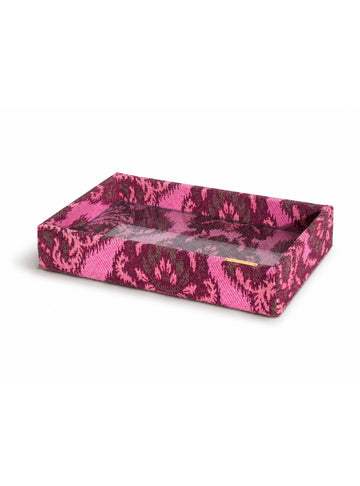 Bandeja Damassé Rosa