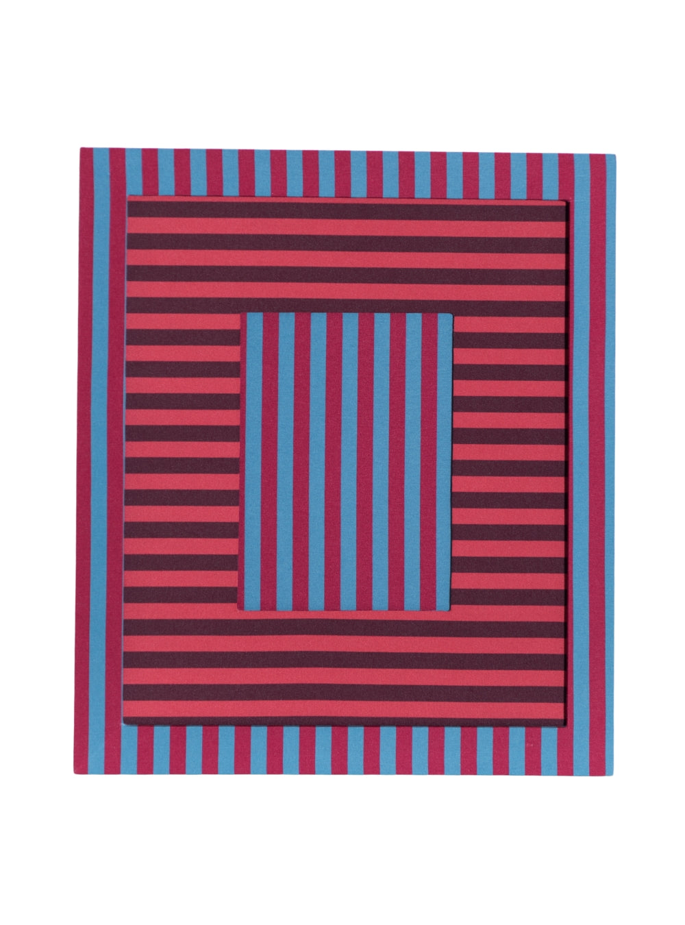 Red Striped Frame