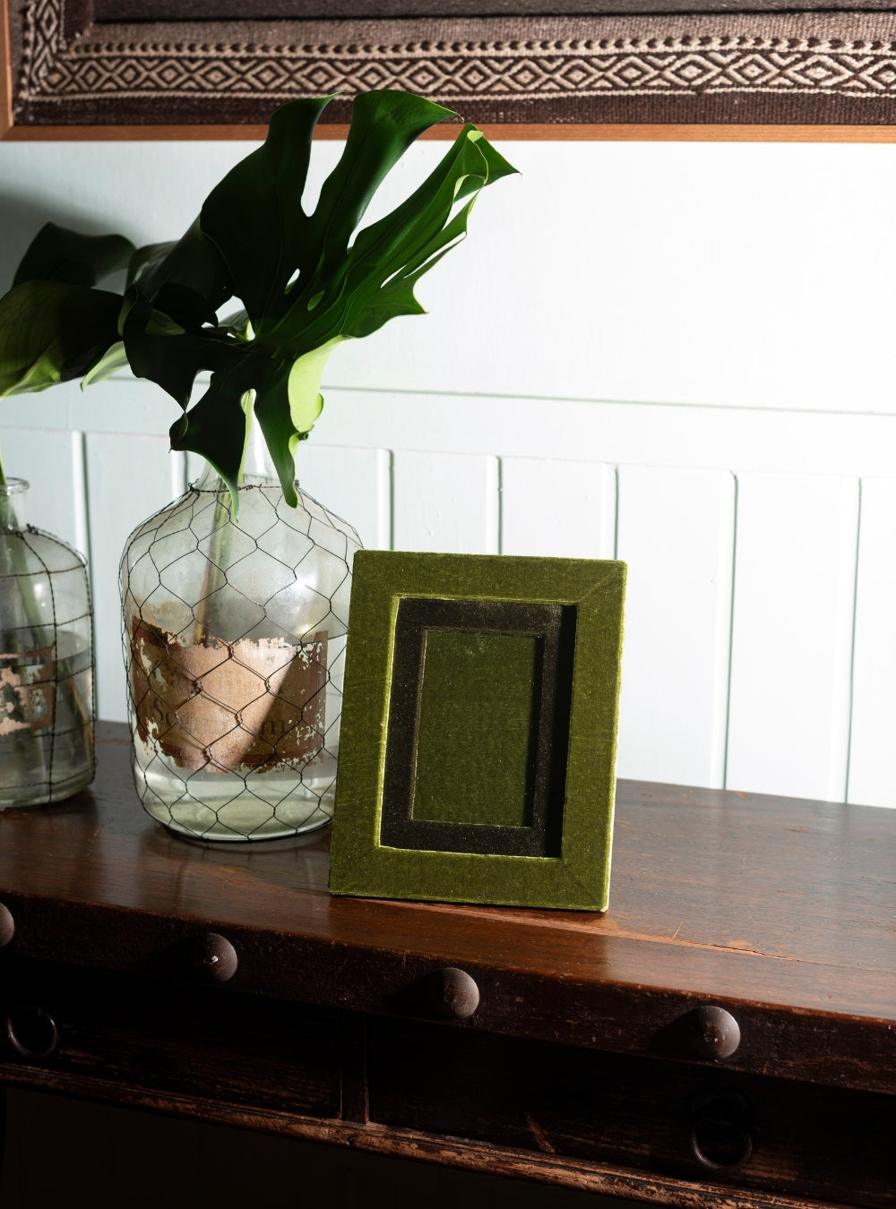 Porta-retrato Veludo Verde Ad Astra