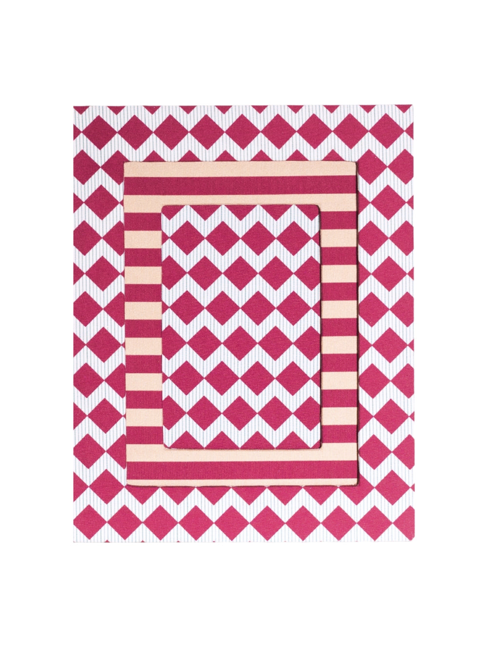 Porta-retrato Ritmo Geométrico