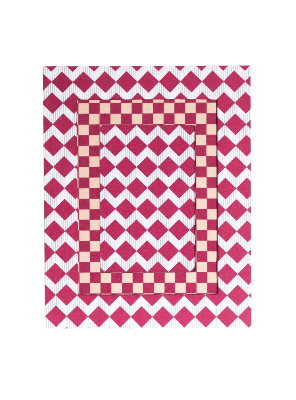 Porta-retrato Ritmo Geométrico