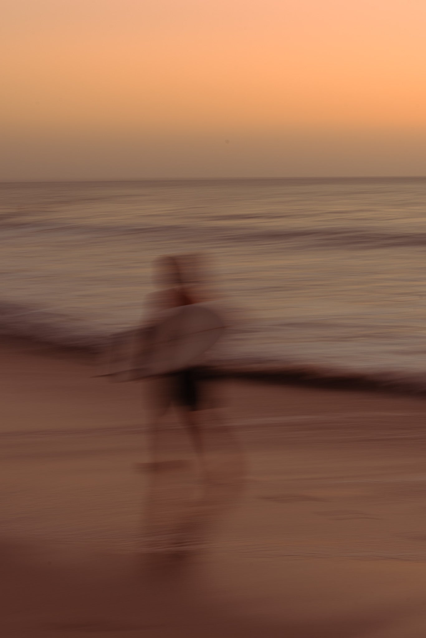 Quadro Quando o sol beija a areia Classic